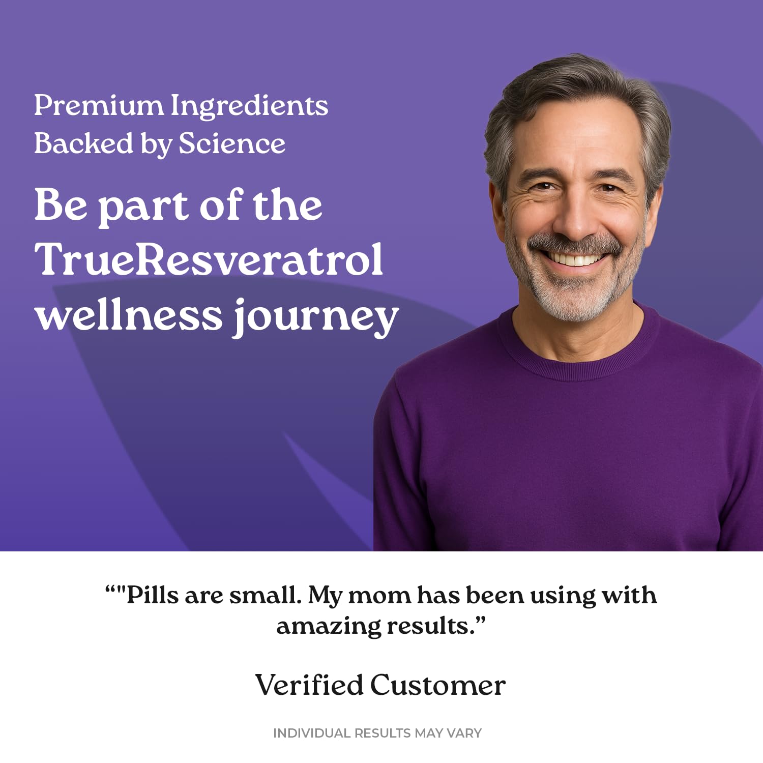NatureCity TrueResveratrol supplement bottle with a measuring spoon