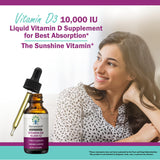 NatureGenX Liquid Vitamin D3 Drops 250mcg in use