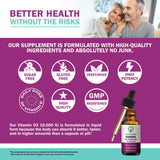 NatureGenX Liquid Vitamin D3 Drops 250mcg with packaging