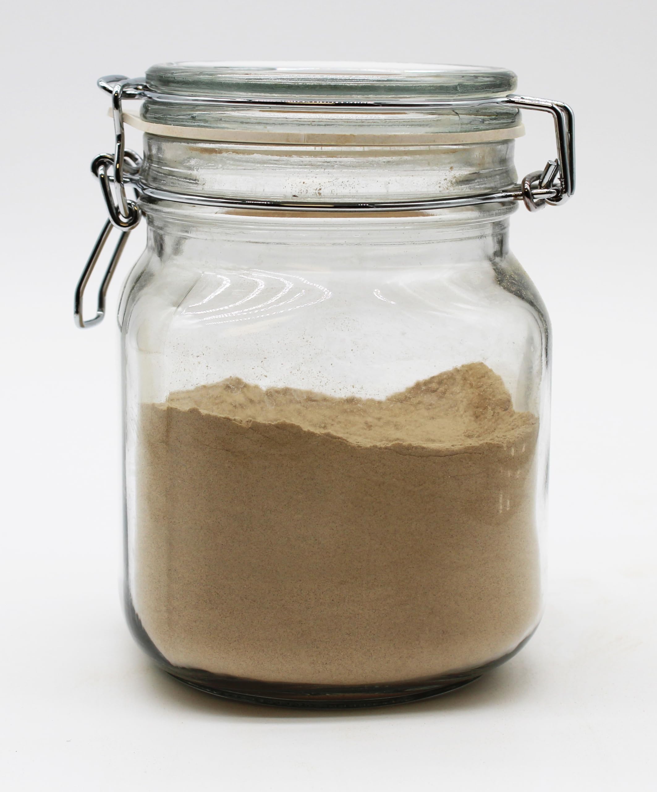 Naturejam Lion's Mane Mushroom Powder mixed in a smoothie