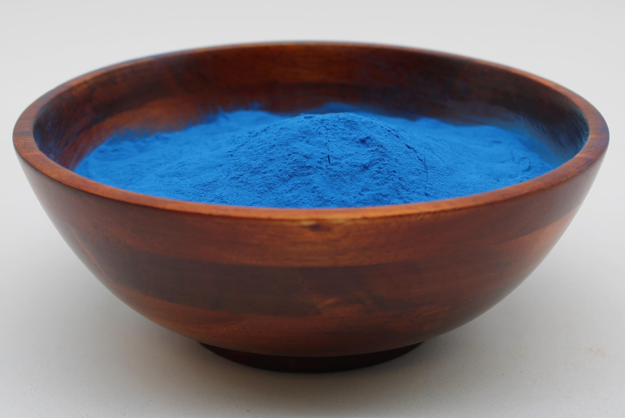 Naturejam Organic Blue Spirulina Powder mixed in yogurt