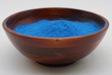 Naturejam Organic Blue Spirulina Powder mixed in yogurt