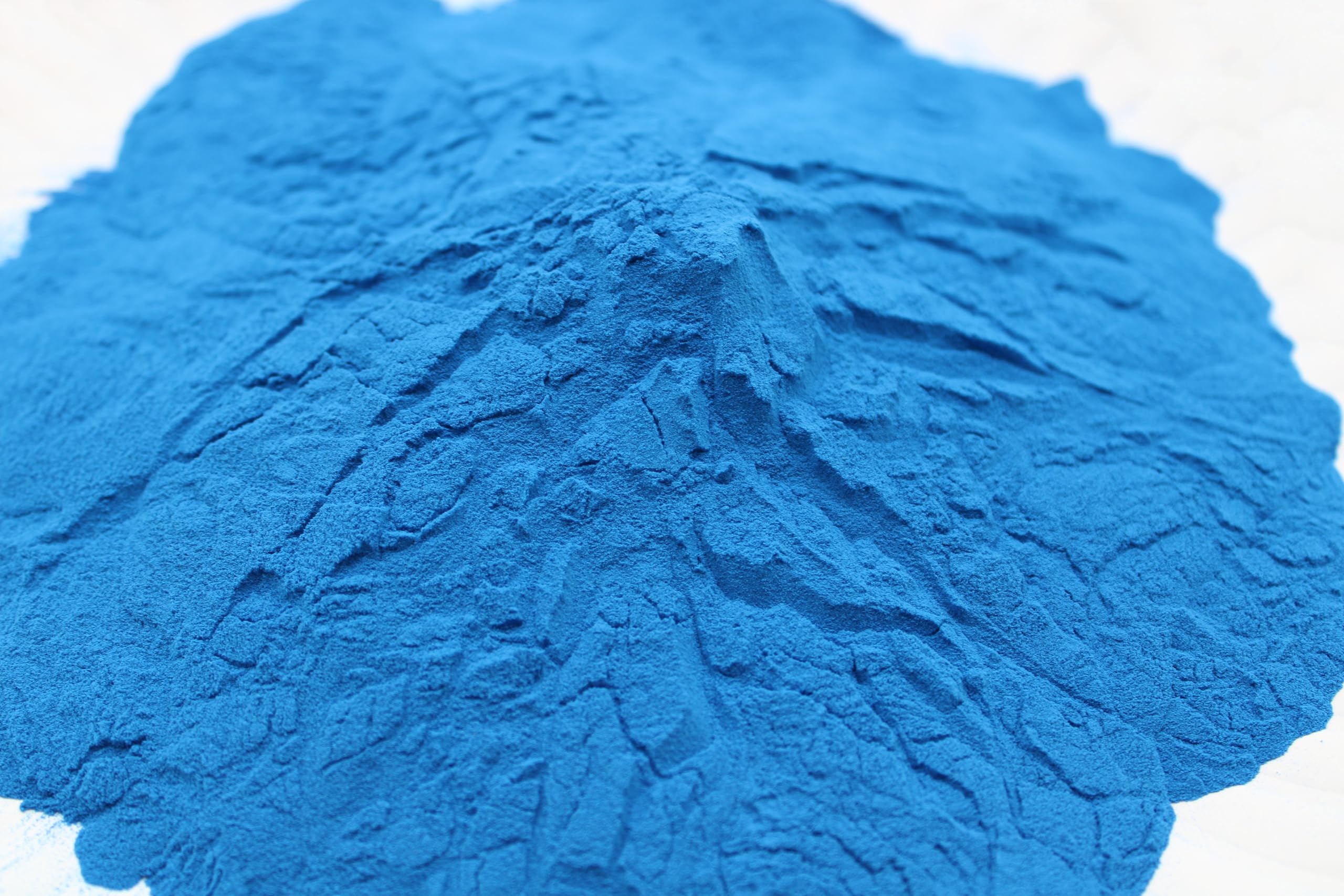 Naturejam Organic Blue Spirulina Powder with fresh fruits