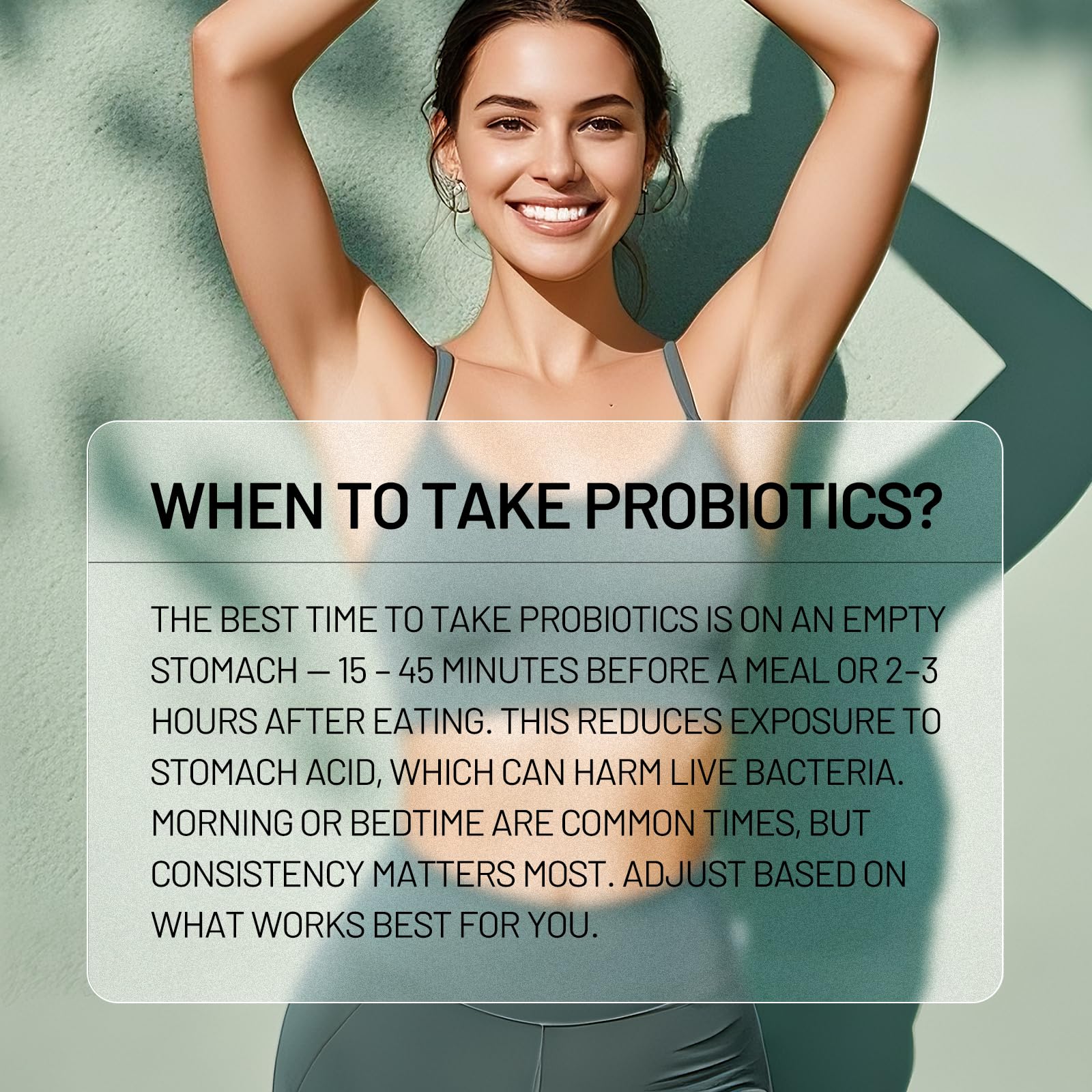 NaturElan Probiotic Capsules with a measuring spoon for dosage