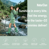 NaturElan Vitamin D3 Gummies nutritional information label