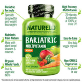 NATURELO Bariatric Multivitamins 30 Capsules side view