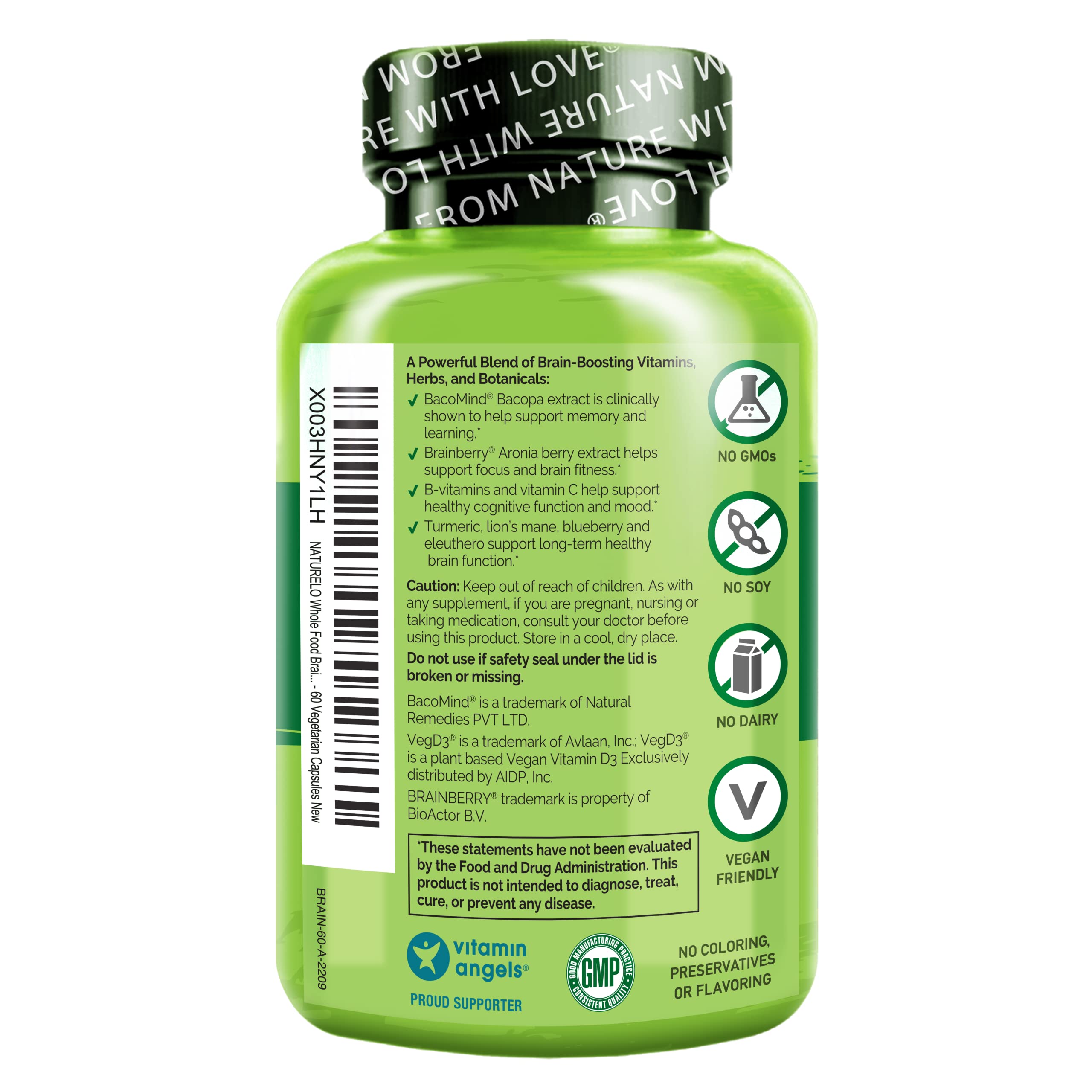 NATURELO Brain Blend Memory Supplement lifestyle scene
