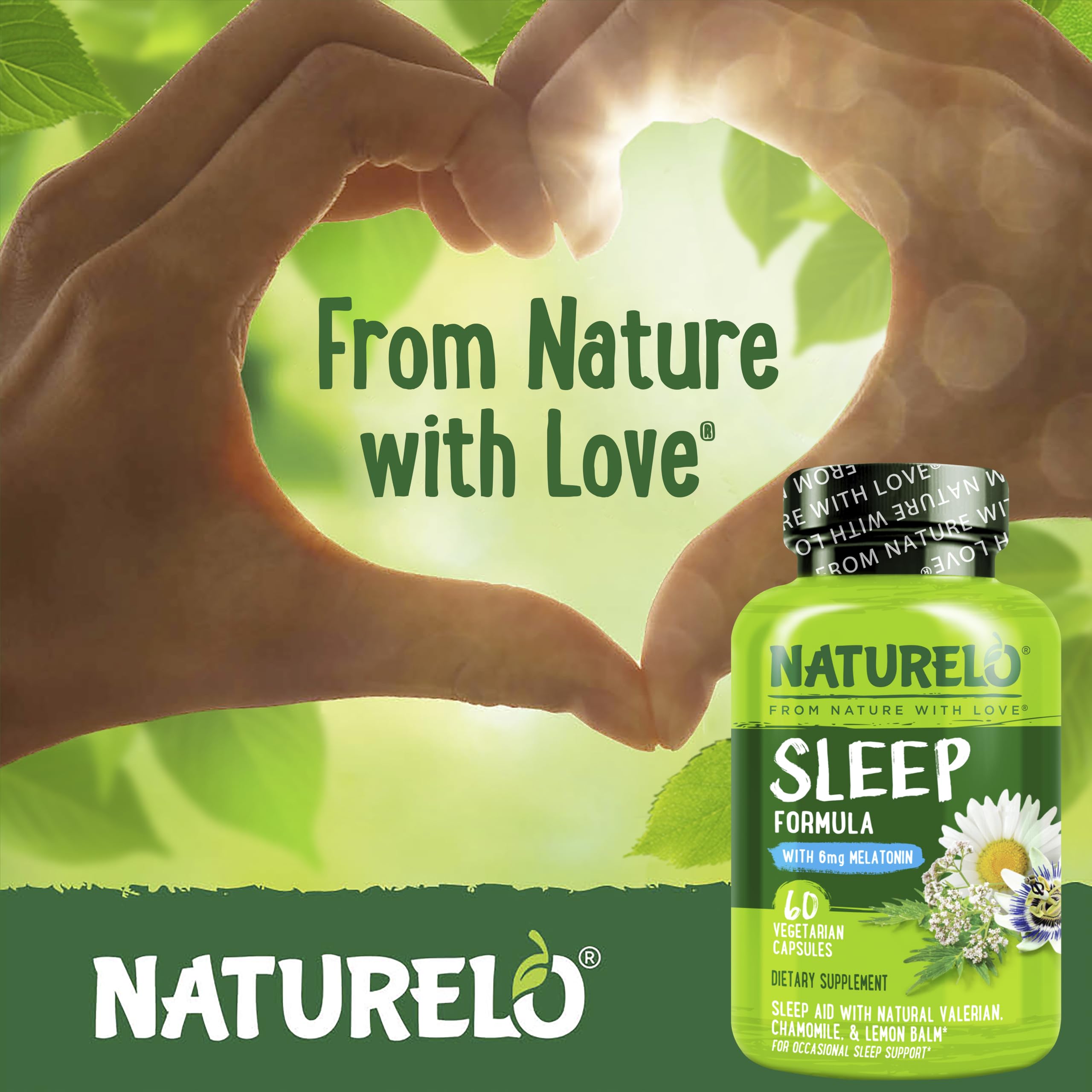 NATURELO Capsules on a wooden table