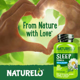 NATURELO Capsules on a wooden table