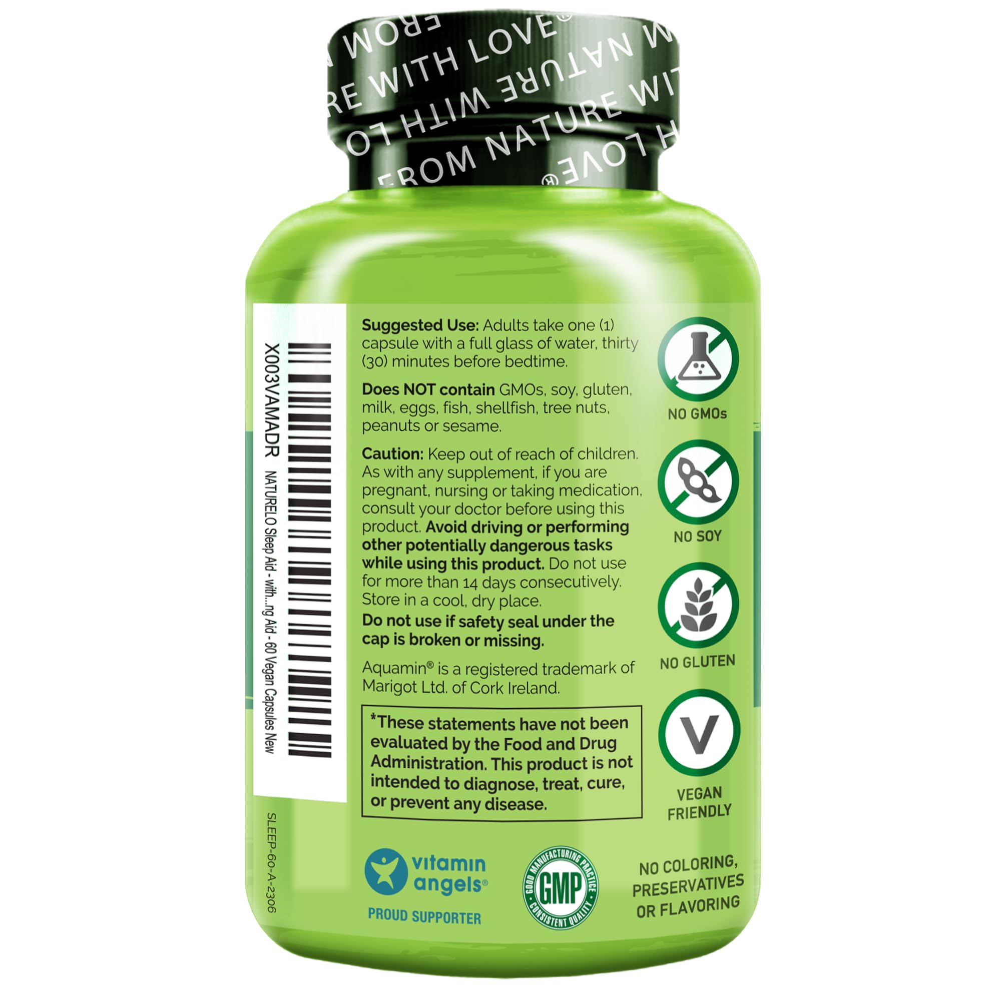 NATURELO Capsules packaging details