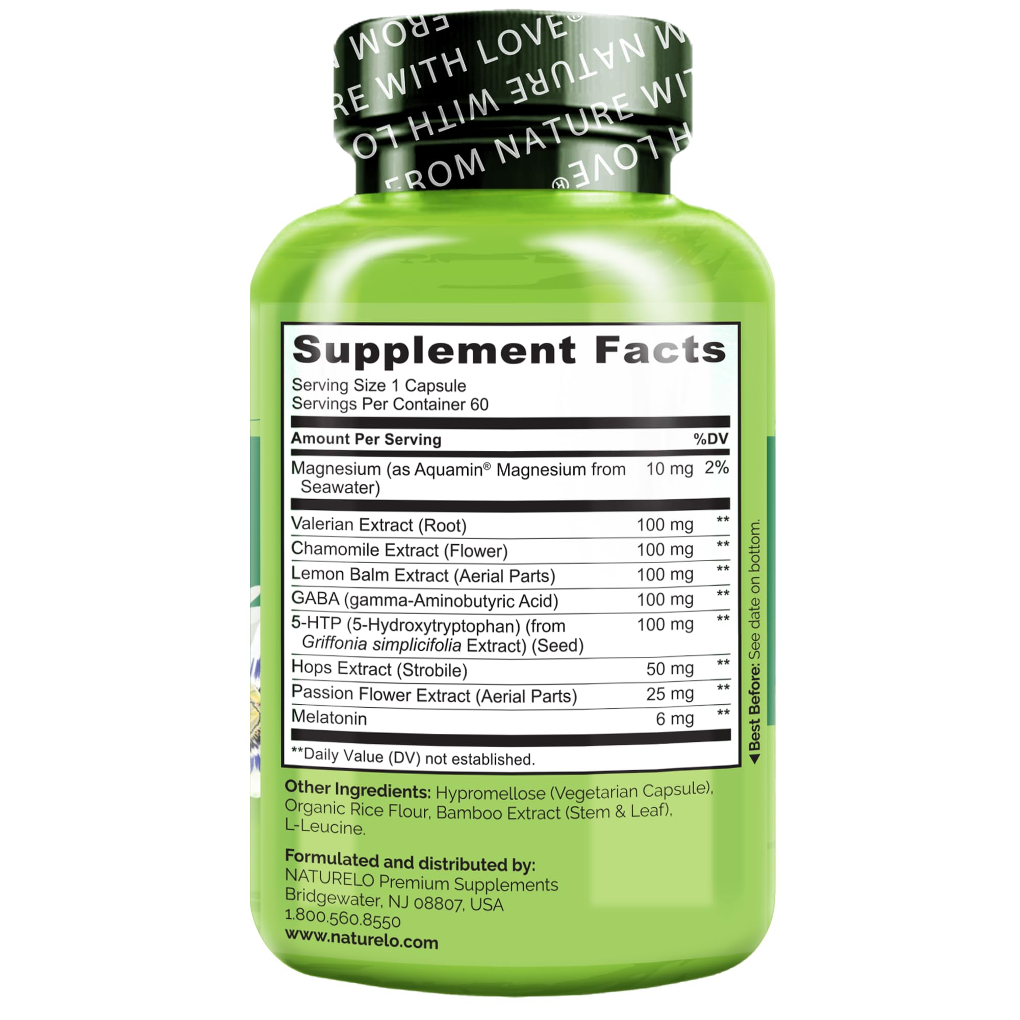 NATURELO Capsules with measuring spoon