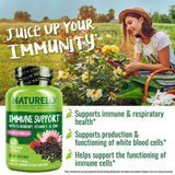NATURELO Elderberry Supplement 350mg ingredients list