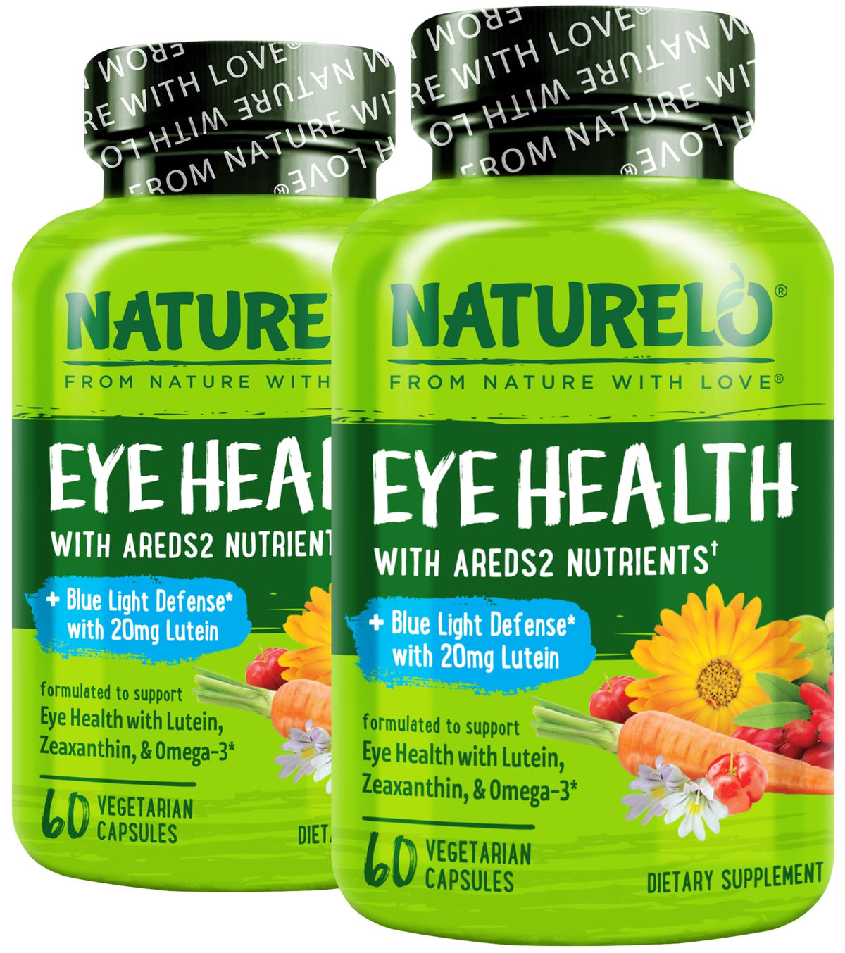 NATURELO Eye Health Formula front view of packaging