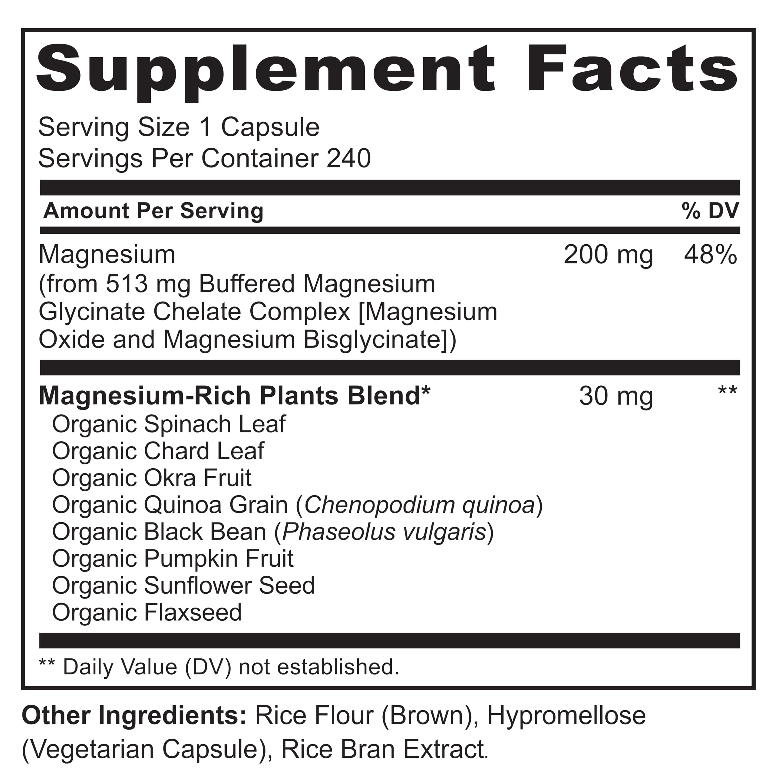 NATURELO Magnesium Glycinate Chelate 200mg capsules on a wooden surface