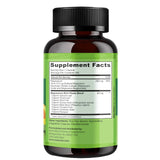 NATURELO Magnesium Glycinate Chelate 200mg with organic vegetables
