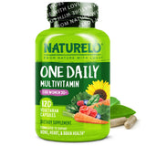 NATURELO Multivitamin for Women front view of the bottle