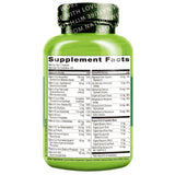 NATURELO Multivitamins for Men bottle with a green plant