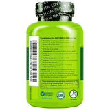 NATURELO Omega-3 Fish Oil Supplements on a wooden table