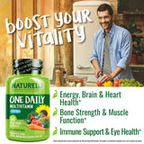 NATURELO One Daily Multivitamin for Men capsule close-up