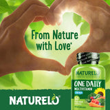 NATURELO One Daily Multivitamin for Men nutritional information