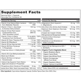NATURELO One Daily Multivitamin for Men packaging side view