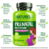 NATURELO Prenatal Vitamins 216g side view