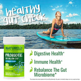 NATURELO Probiotic Capsules 60 Count with label details