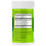NATURELO Probiotic Capsules opened bottle showing capsules