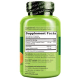 NATURELO Quercetin with Vitamin C & Bioflavonoids back view