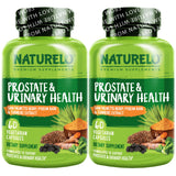 NATURELO Saw Palmetto Supplement 60 Capsules front view