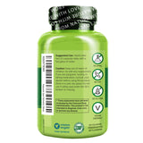 NATURELO Saw Palmetto Supplement bottle side view