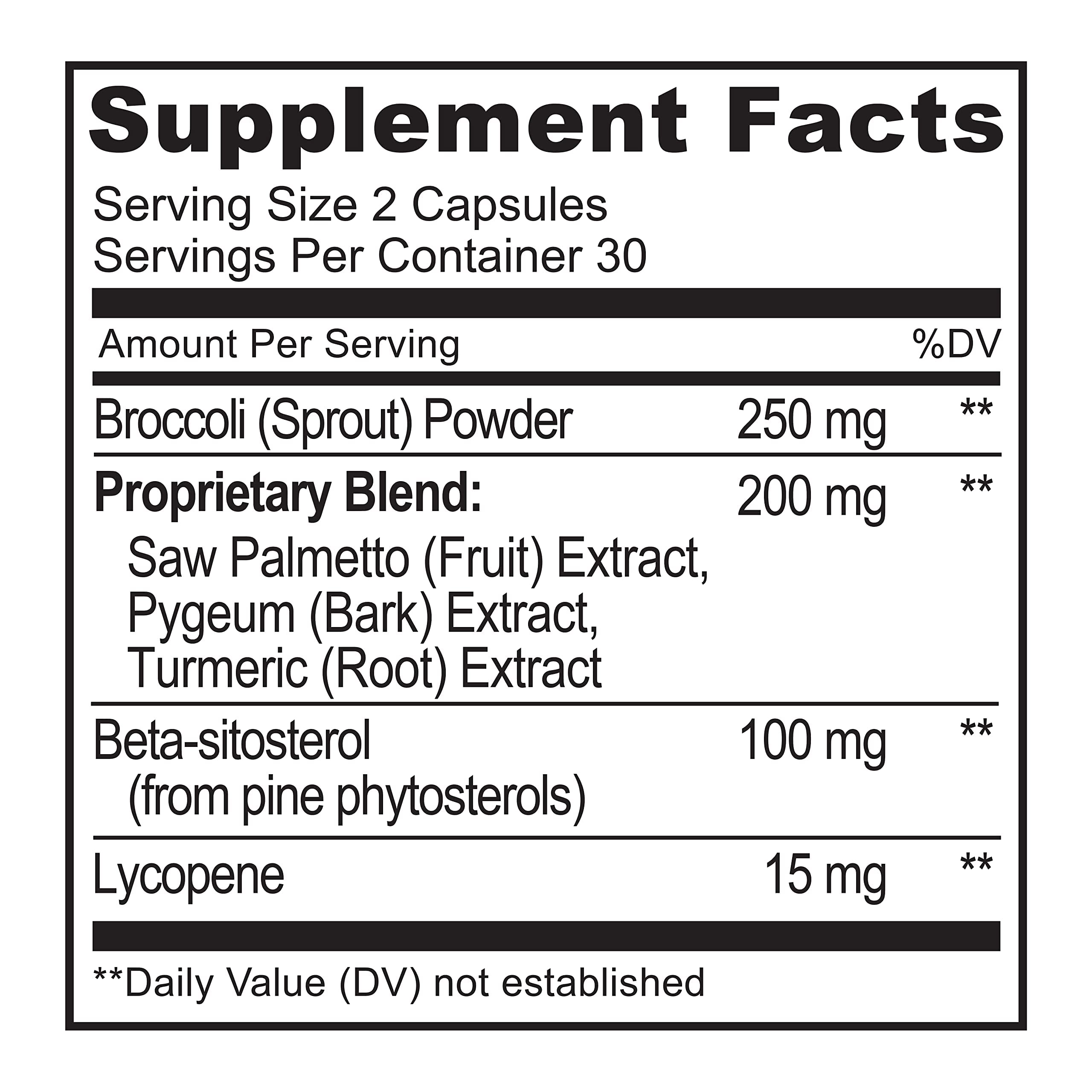 NATURELO Saw Palmetto Supplement packaging