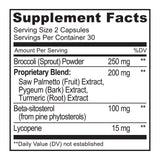 NATURELO Saw Palmetto Supplement packaging