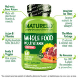 NATURELO Teen Multivitamin side view showing capsule