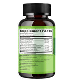 NATURELO Turmeric Supplement packaging details