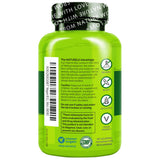 NATURELO Vegan B12 Supplement with a measuring spoon