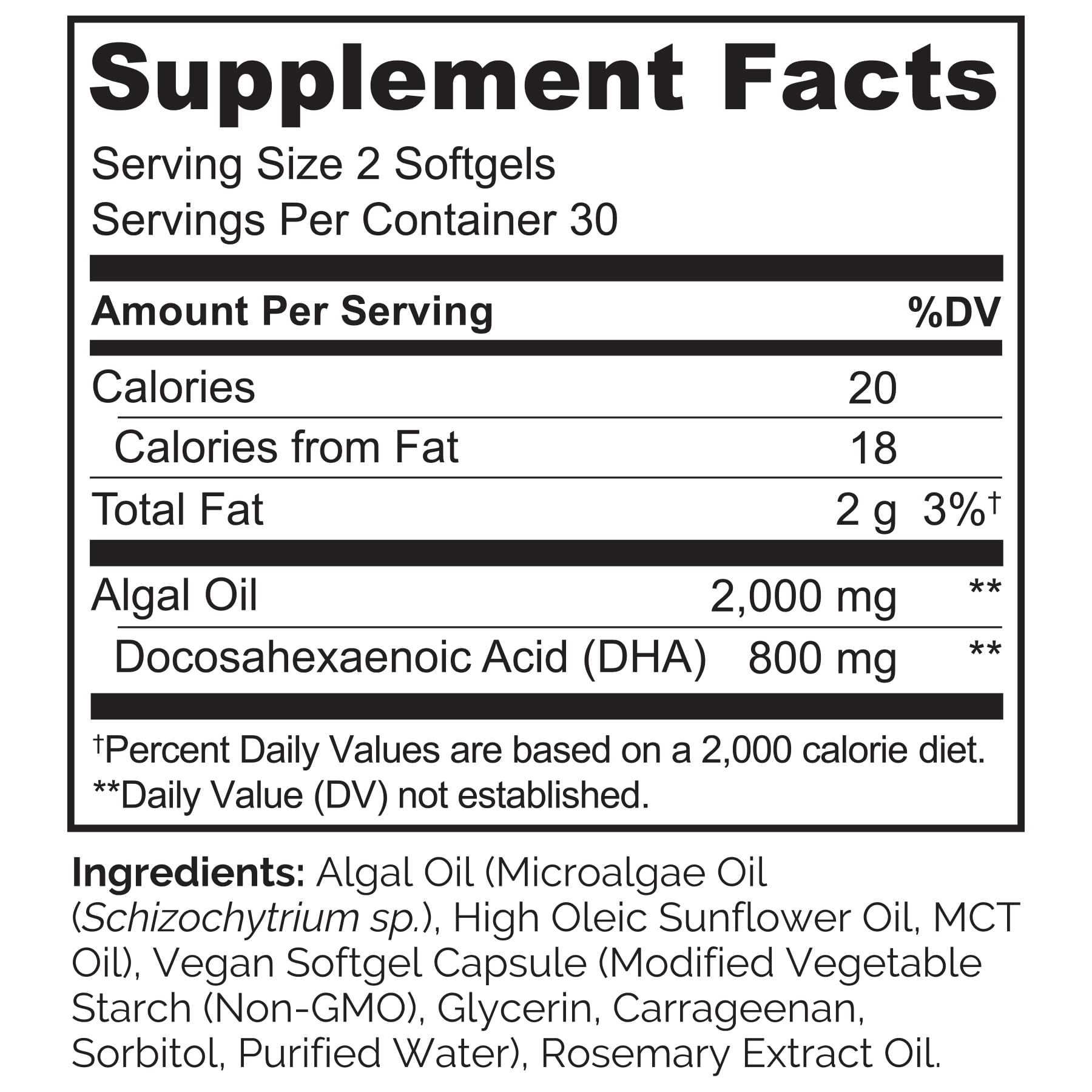 NATURELO Vegan DHA Supplement 110g packaging with softgels laid out