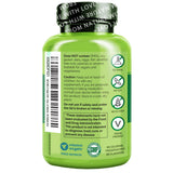 NATURELO Vegan DHA Supplement 110g side view of packaging