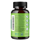 NATURELO Vegan Iron Supplement 25mg close-up of capsule