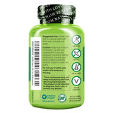 NATURELO Vegan Vitamin D3 200g capsules in a bowl