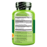 NATURELO Vitamin C Supplement 108g in a hand