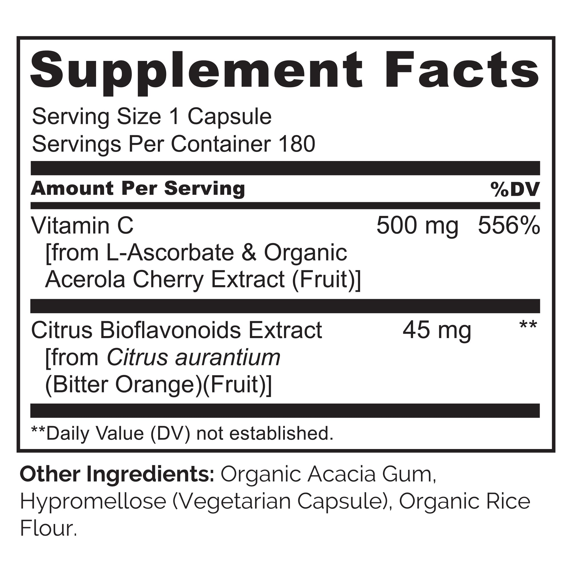 NATURELO Vitamin C Supplement displayed with oranges