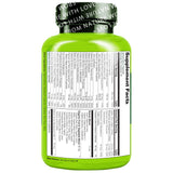 NATURELO Whole Food Multivitamin + Beauty Blend with a glass of water