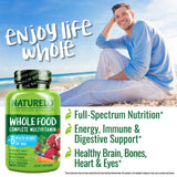NATURELO Whole Food Multivitamin for Men 150g packaging