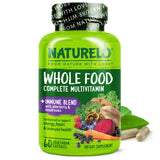 NATURELO Whole Food Multivitamin front view of packaging