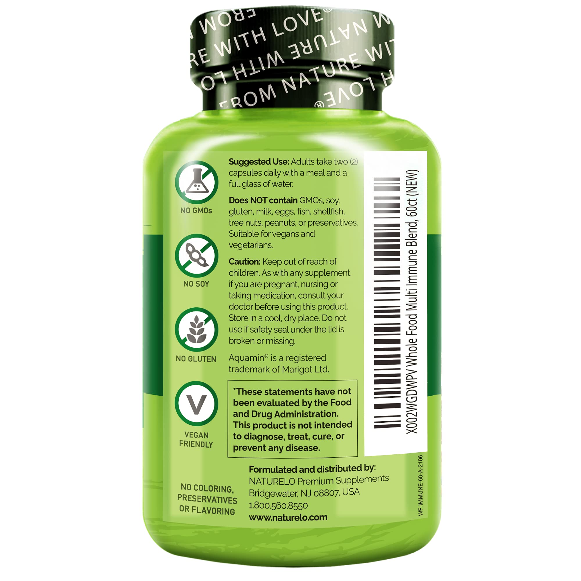 NATURELO Whole Food Multivitamin in a lifestyle setting