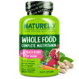 NATURELO Whole Food Multivitamins bottle front view