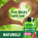 NATURELO Whole Food Multivitamins for Women 50+ ingredients list
