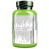 NATURELO Whole Food Multivitamins for Women 50+ on a wooden table