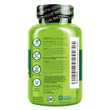 NATURELO Women's Multivitamins back view of bottle